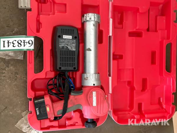 Batteridrevet Fugepistol/Caulking Gun NIKO FP31 7.2V