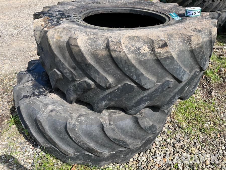 2 dæk 620/75 R 30 Goodear 620/75 R 30