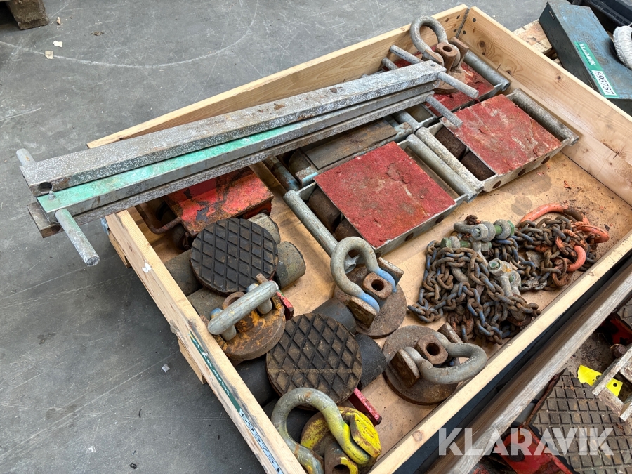 Læbekatte, kæder og løfteøjer