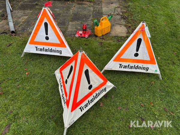 Skilte, nedfiringsblok, dunk