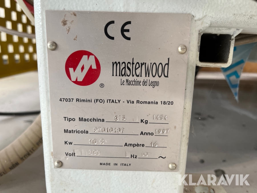 CNC Masterwood Speedy 315