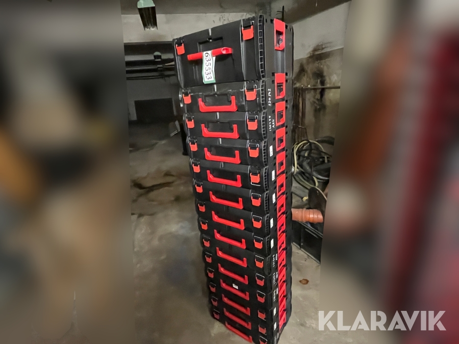 Værktøjskasser Milwaukee - 14 styk