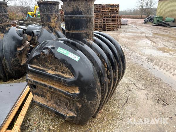 3-kammertank Uponor 3 styk