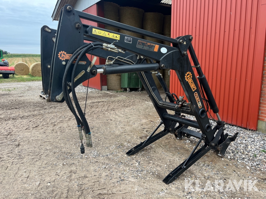 Frontlæsser Hauer Pom-c 110 ø 75/40 med joystick