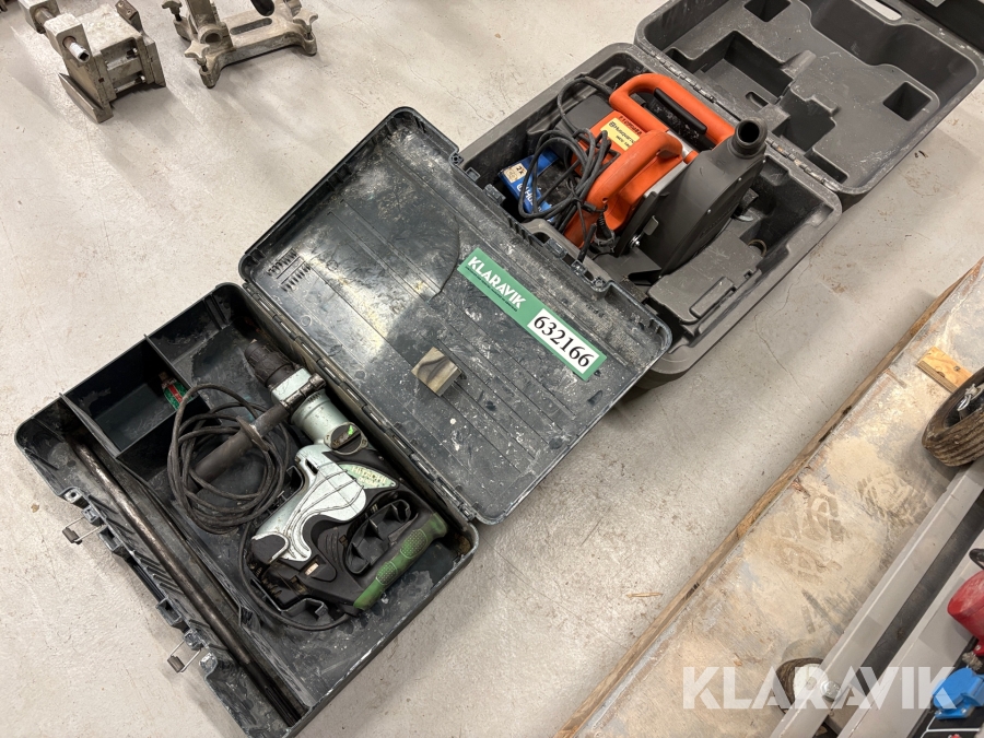 Rilleskære Borehammer Hitachi , Husqvarna