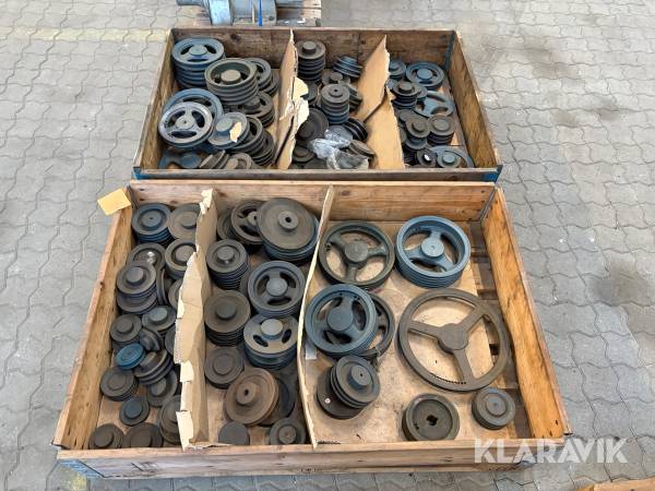 Remskiver assorteret