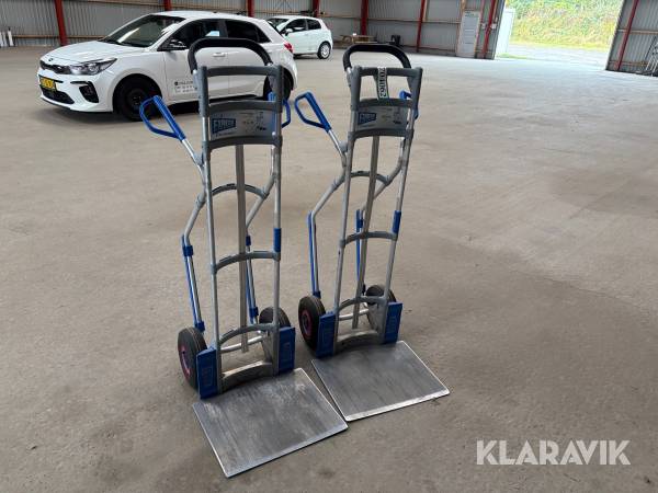 Højstyrke-aluminiums Sække vogne Expresso 201421K05 2 styk