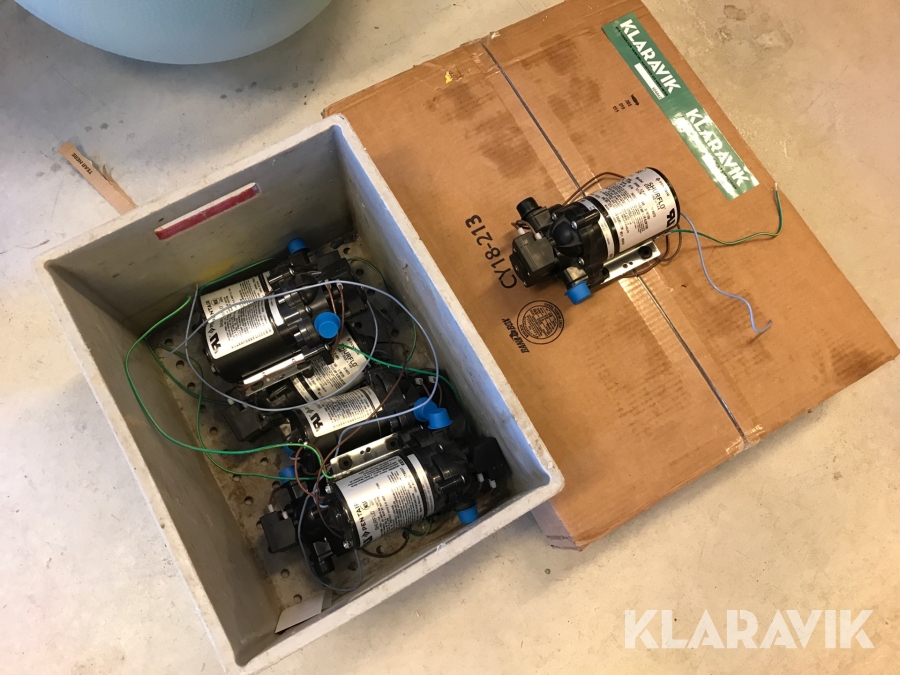 Pumper Shurflo 2088-592-144 - assorteret mængde 