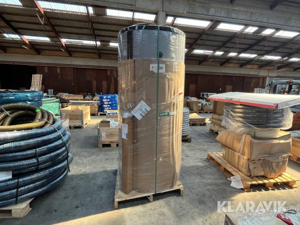 Varmtvandsbeholder Neotherm FJV/VP 10m2/1000L INKL. ISOL.
