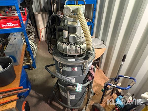 Oliestøvsuger/blæser DELFIN TC100IF-002