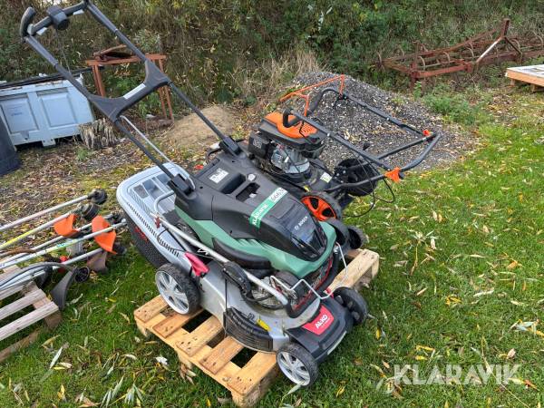 Blandet Græsslåmaskiner Bosch, Al-Ko, Adano