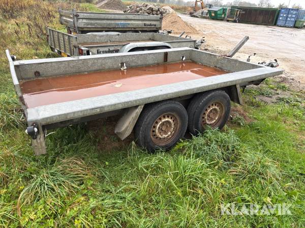 Maskine trailer Brenderup 3505
