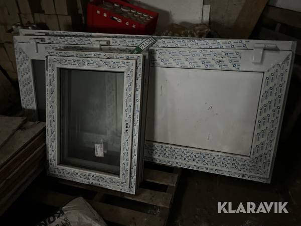 Vinduer 2 styk og døre 3 styk Devon