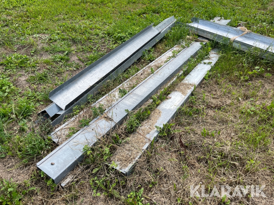 Inddækninger Zink/galvaniseret