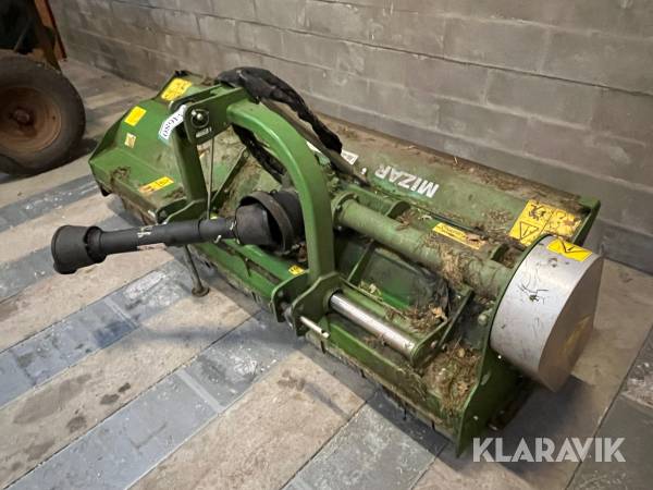 Slagleklipper Celli Mizar 250 med hydraulisk sideforskydning