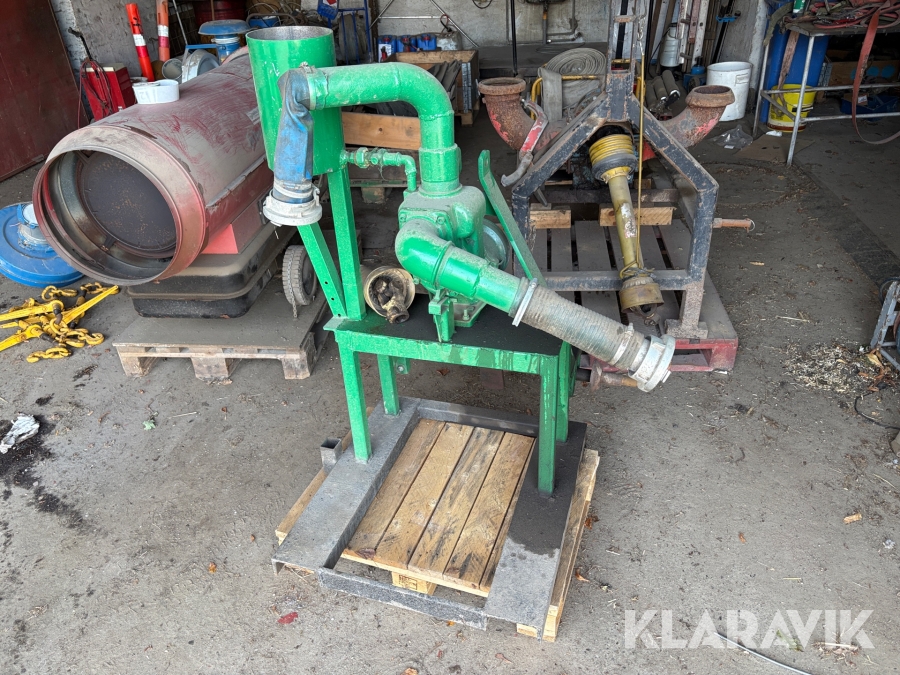 Vandpumpe PTO GVP Berkeley