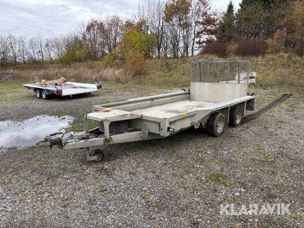 Maskintrailer Ifor Williams 2HB GX126 - 3500kg