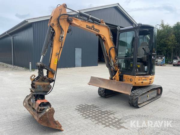 Gravemaskine Case CX35B
