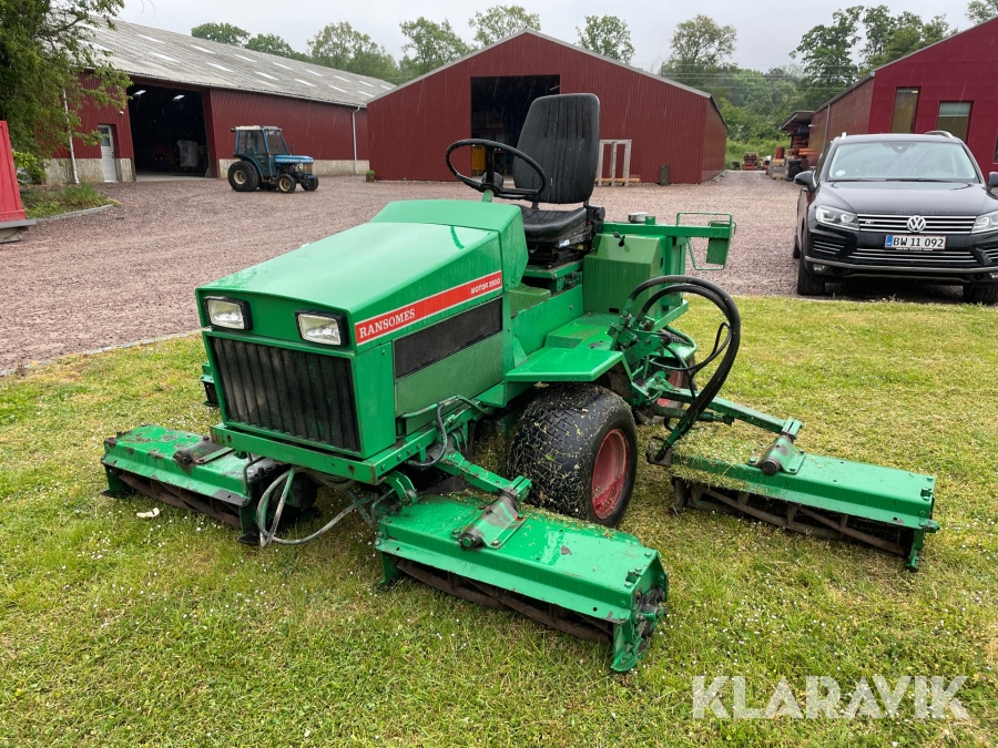 Græsslåmaskiner Ransomes MTR 350D, Næstved, Klaravik auktion