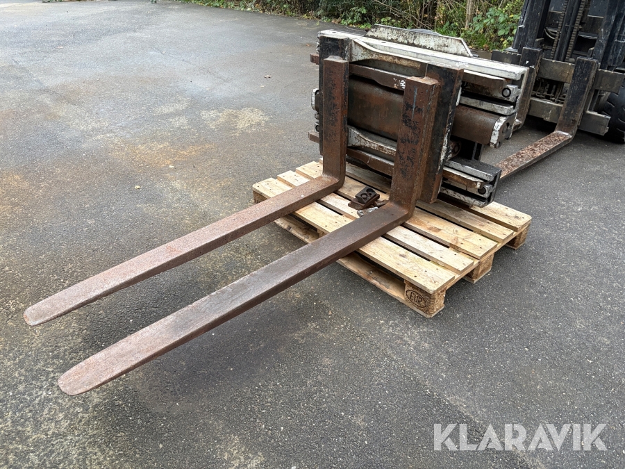 Vende agregat med hydraulisk gaffelspredning Cascade