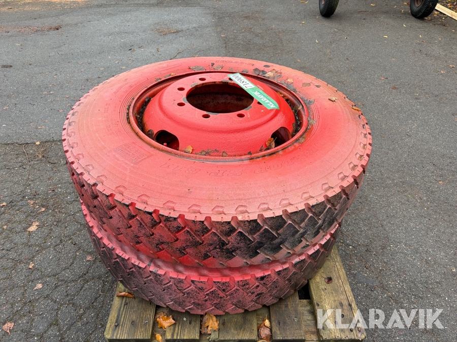 Dæk med fælg Dunlop SP 811