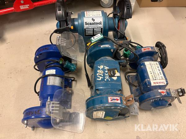 Slibemaskiner Scantool 4 styk