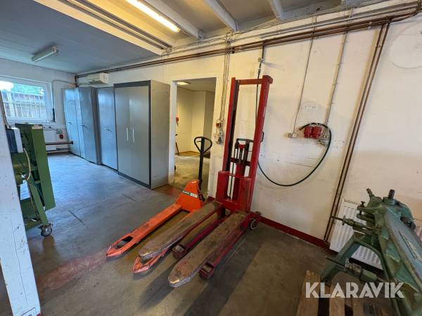 Palleløftere 2 styk. 