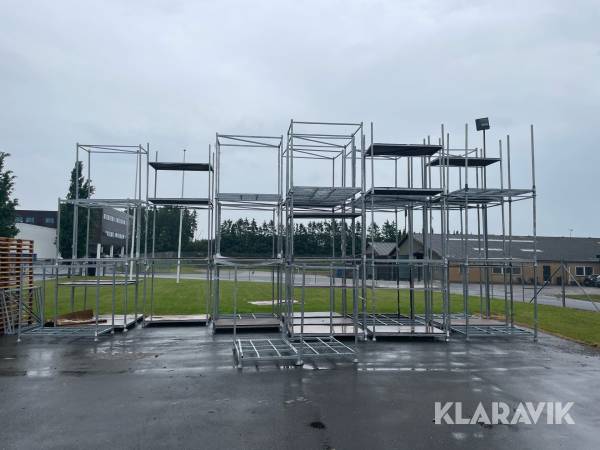 Metalbure til opbevaring 40 styk