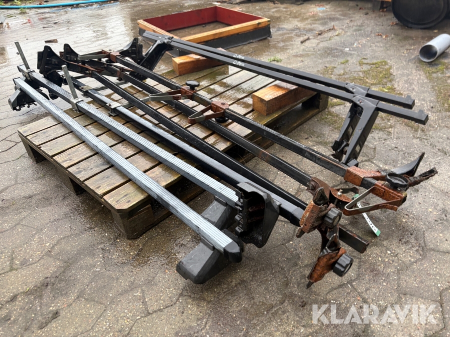 Lot: tagbøjler 3 sæt