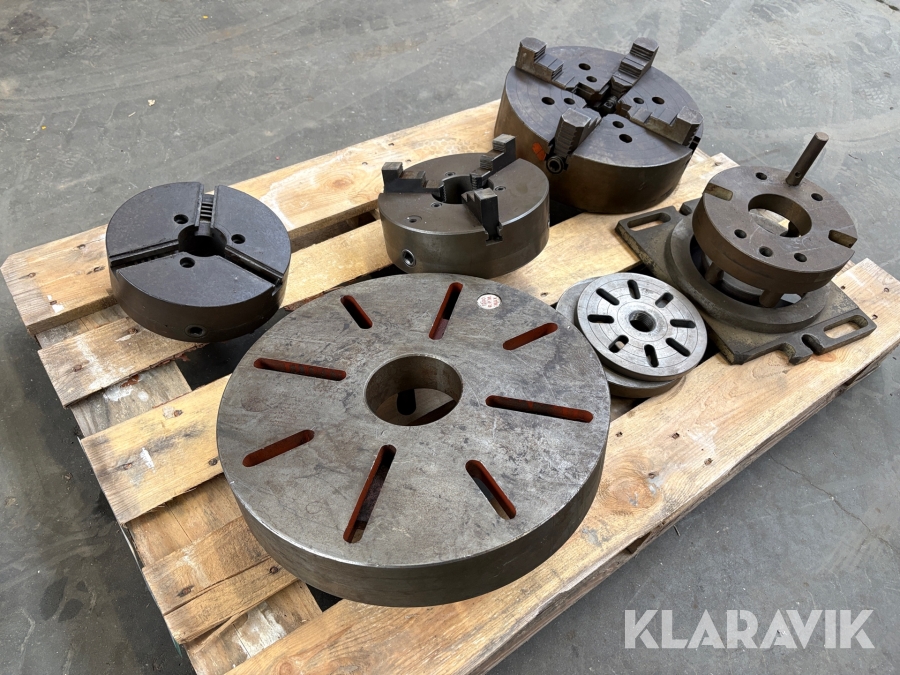 Udstyr til drejebænk