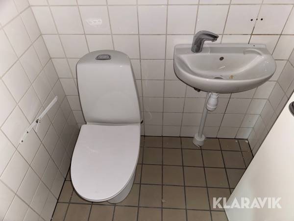 Lot med håndvaske og toiletter