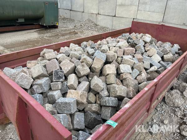 Sten blandet granit 7 ton