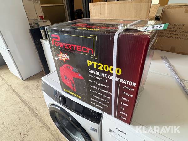 Generator Powertech PT2000