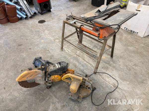 Lot med elværktøj Bernard, Schwaben Geraten, Carat,