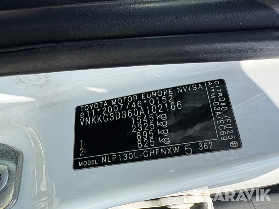 Varebil Toyota Yaris Van 1.4D-4D