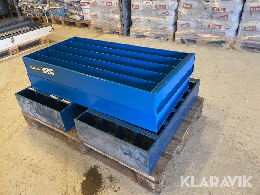 Værkstedsreol Wurth, Hedensted, Klaravik auktioner