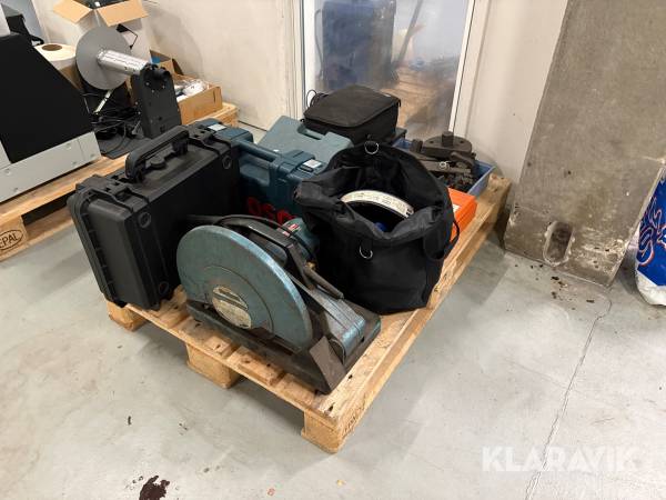 Samlet lot med værktøj - 7 enheder