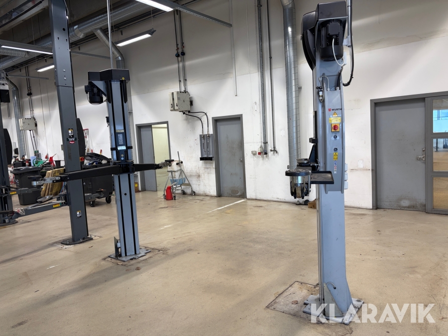 2-søjlet autolift Würth 199/Gamma