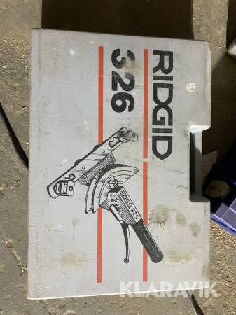 Ridgid 326 rørbukker