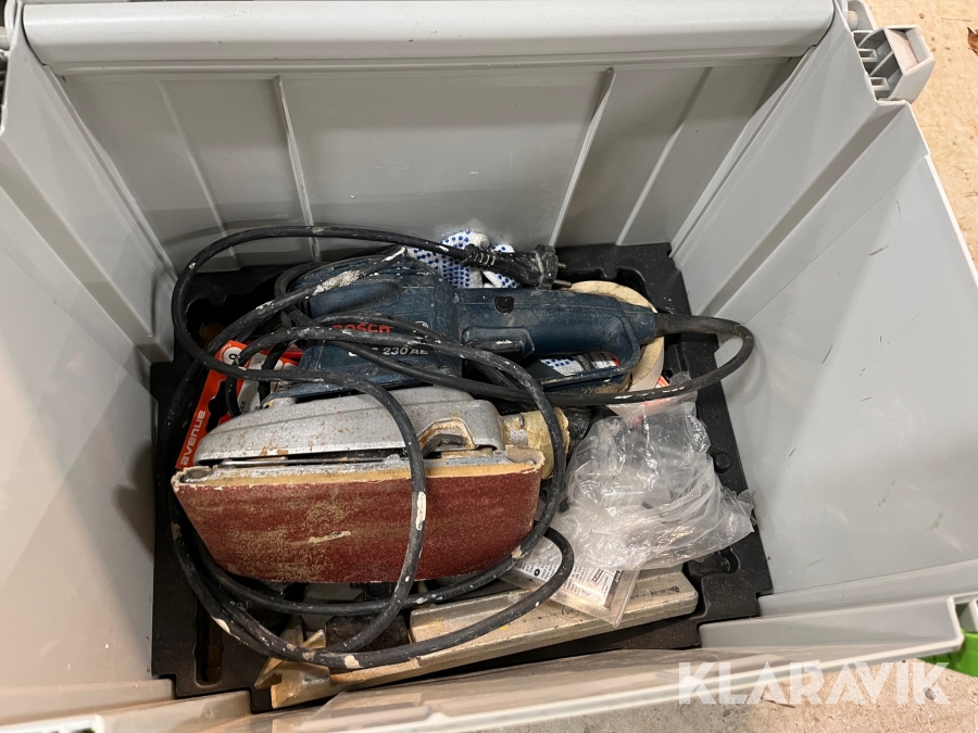 Værktøj blandet Makita, Dewalt, Bosch Og Andre