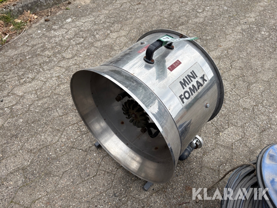 Røgsuger/blæser Mini fomax