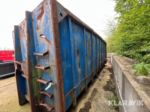 7m. Container  med 2,3 m. Sider