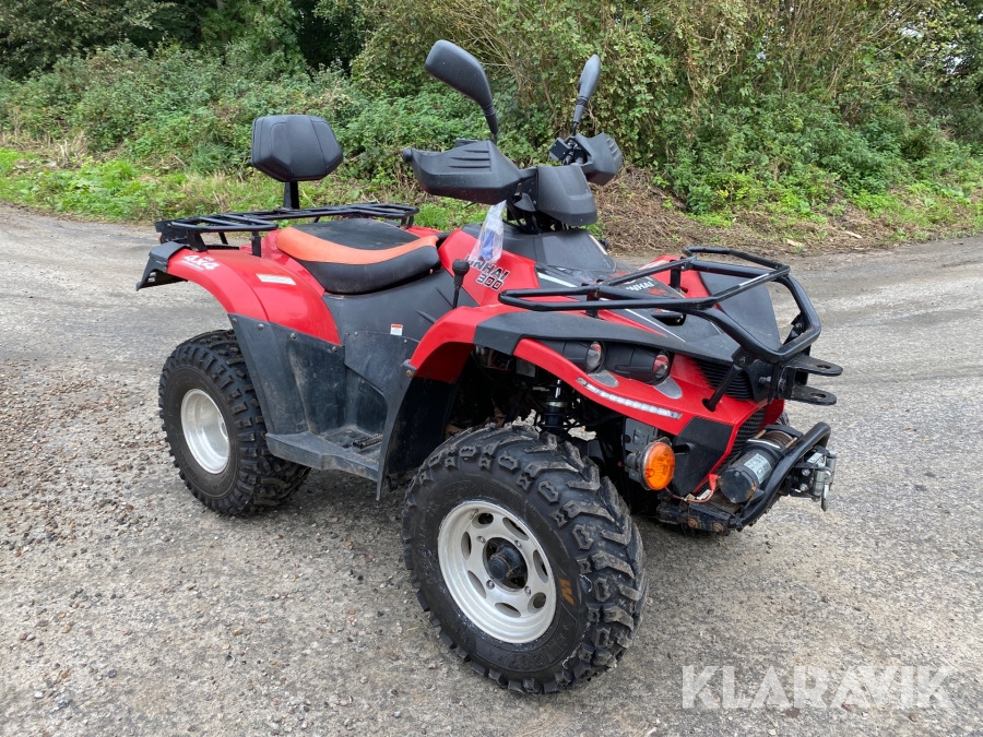 ATV 300 cm med spil og 4x4 Traktor