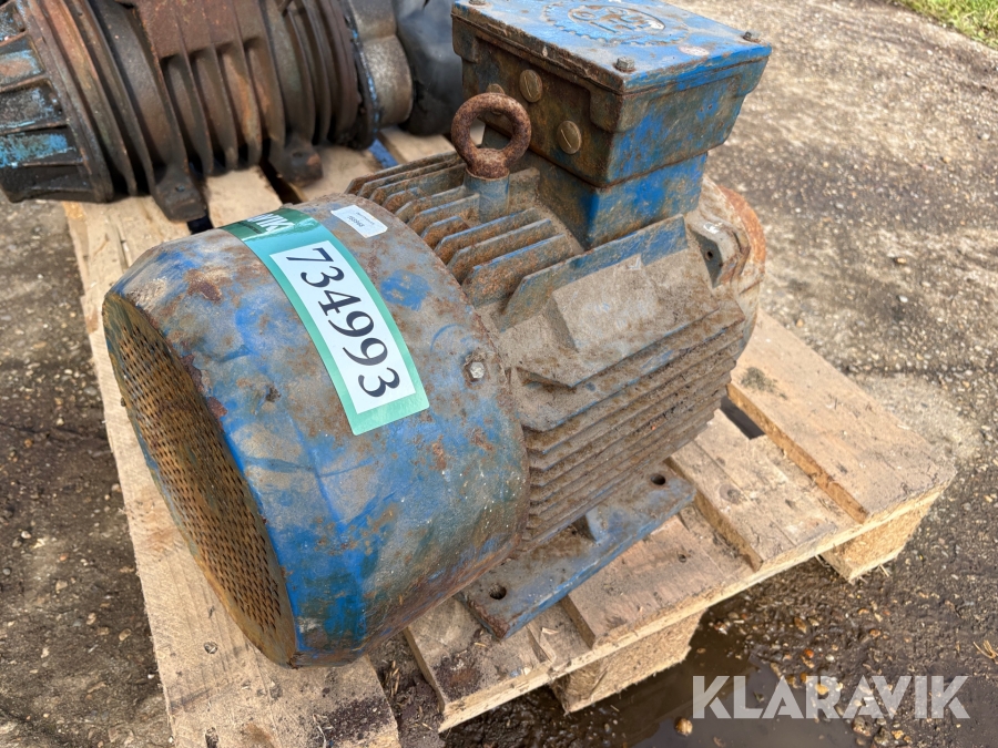 Elmotor til markvandingsanlæg HØYER MOTORS Y2E2-160M1-3