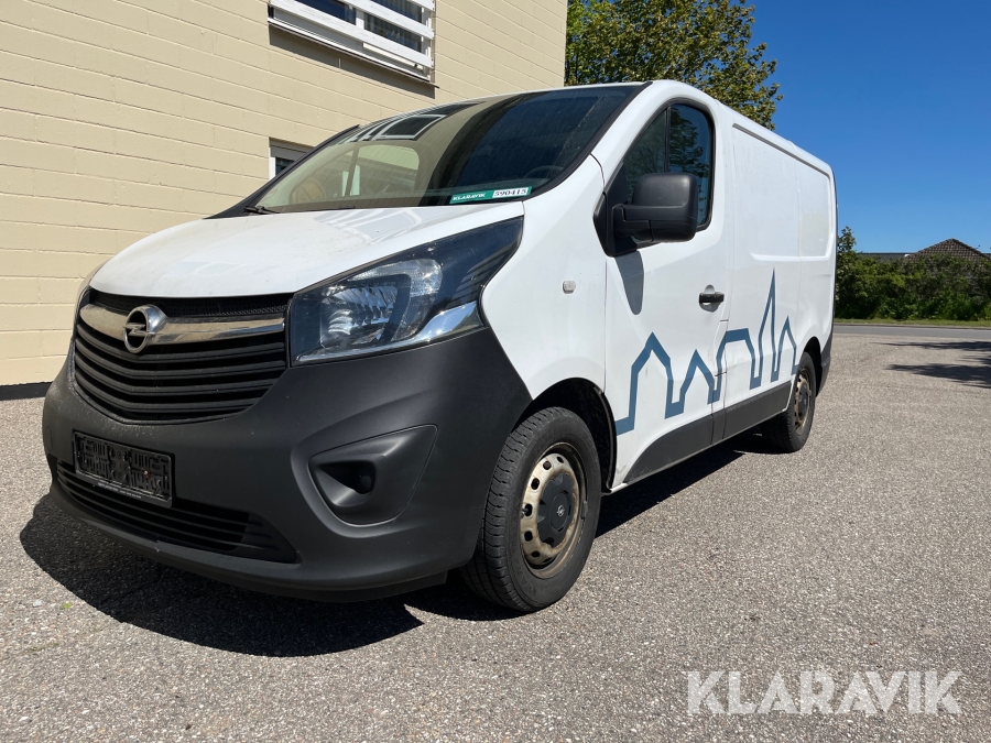 Varebil Opel Vivaro 1.6 CDTI, Holbæk, Klaravik auktioner