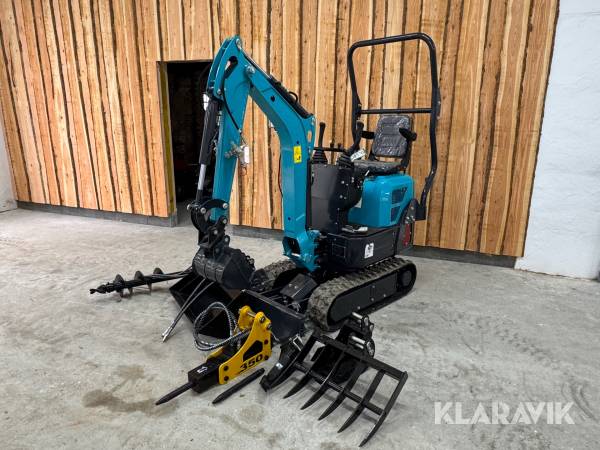 Gravemaskine Nuoman NM-E10 1T