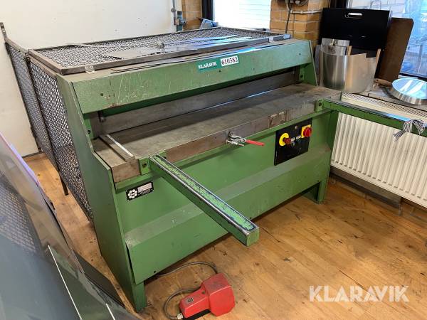 Pladesaks H.M produktion JBS 1250/2.0