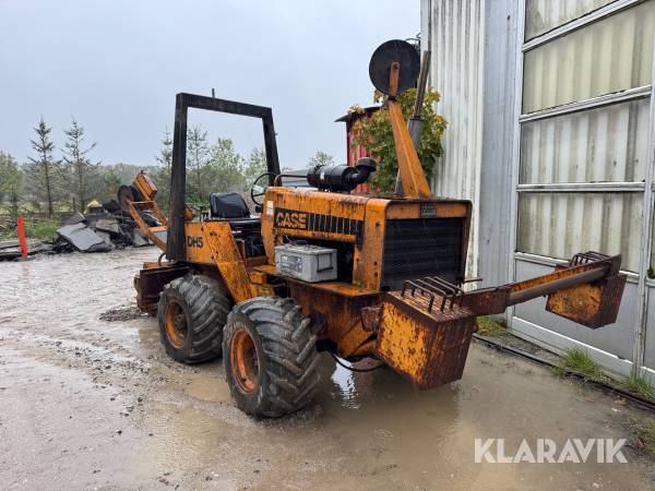 Hydraulisk kabel plov / drænfræser Case DH5