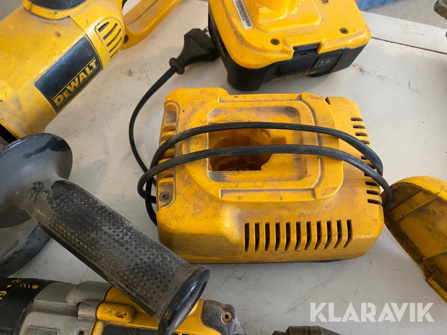 Div dewalt værktøj Dewalt 4 stk, Holbæk, Klaravik auktioner