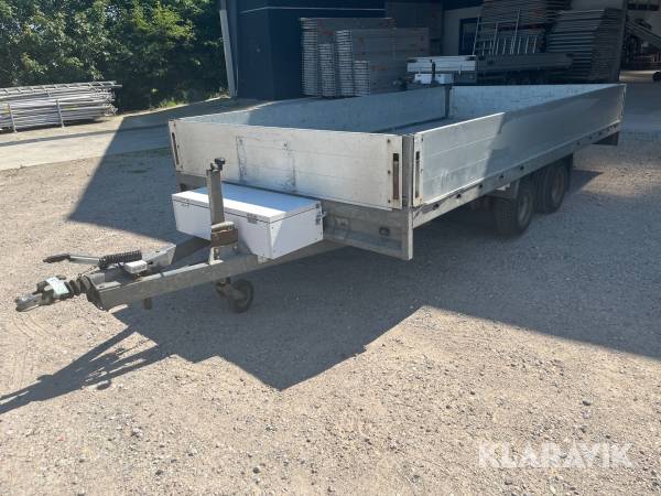 Boogietrailer to akslet Anssems